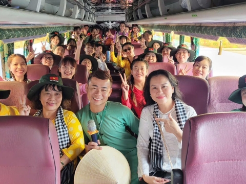 TRƯỜNG MẦM NON TÂN PHONG - VỀ NGUỒN TƯỢNG ĐÀI CHIẾN THẮNG LONG AN - KDL VINH SANG 