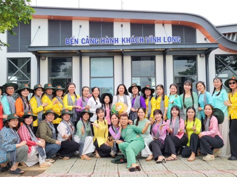 TRƯỜNG MẦM NON TÂN PHONG - VỀ NGUỒN TƯỢNG ĐÀI CHIẾN THẮNG LONG AN - KDL VINH SANG 