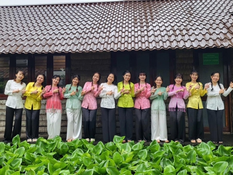 TRƯỜNG MẦM NON TÂN PHONG - VỀ NGUỒN TƯỢNG ĐÀI CHIẾN THẮNG LONG AN - KDL VINH SANG 