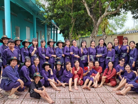 TRƯỜNG MẦM NON TÂN PHONG - VỀ NGUỒN TƯỢNG ĐÀI CHIẾN THẮNG LONG AN - KDL VINH SANG 