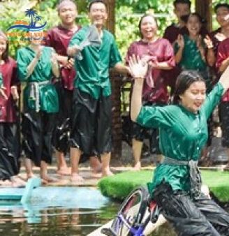 KLN CỤ NGUYỄN ĐÌNH CHIỂU  KDL SINH THÁI LÀNG XANH 1N